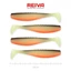 REIVA FLAT MINNOW SHAD 10CM 4DB/CS - FEKETE-FEHÉR-NARANCS