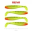 REIVA FLAT MINNOW SHAD 10CM 4DB/CS - ZÖLD/PIROS FLITTER