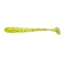 KEITECH SWING IMPACT GUMIHAL 4" 10CM - CHARTREUSE RED FLAKE
