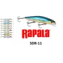 Kép 1/3 - RAPALA SHADOW RAP JERKBAIT WOBBLEREK SDR11 11 cm