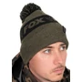 Kép 1/3 - FOX BOBBLE HAT KÖTÖTT SAPKA GREEN/BLACK