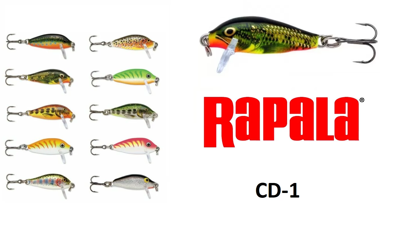 RAPALA COUNTDOWN CD01 WOBBLEREK 2,5 CM 2,7G
