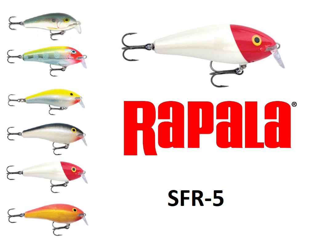 RAPALA FAT RAP SHALLOW RUNNER SFR-5 WOBBLEREK 5CM