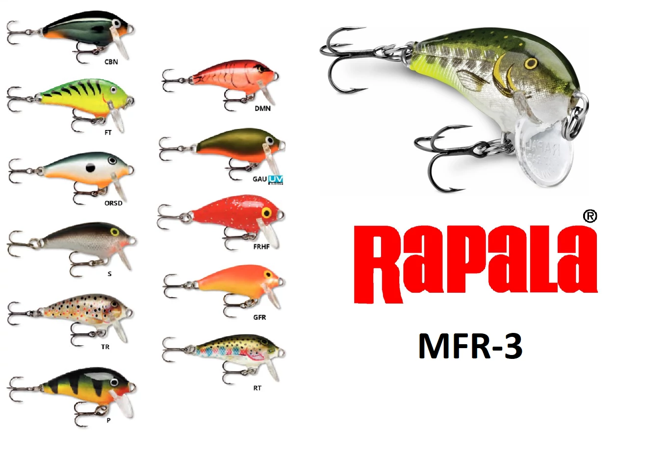 RAPALA MFR03 WOBBLEREK 3CM