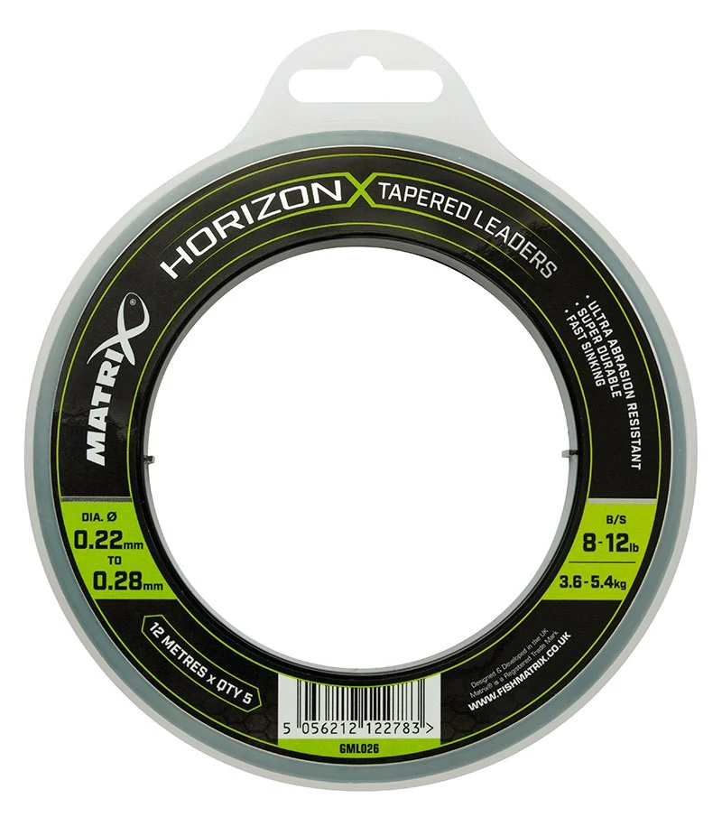 MATRIX HORIZON X TAPERED SHOCK LEADER VASTAGODÓ DOBÓELŐKE