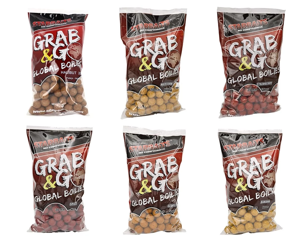 STARBAITS GRAB &GO GLOBAL BOJLI 1KG 20MM