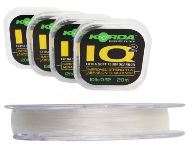 KORDA IQ2 EXTRA SOFT FLUOROCARBON ELŐKEZSINÓROK