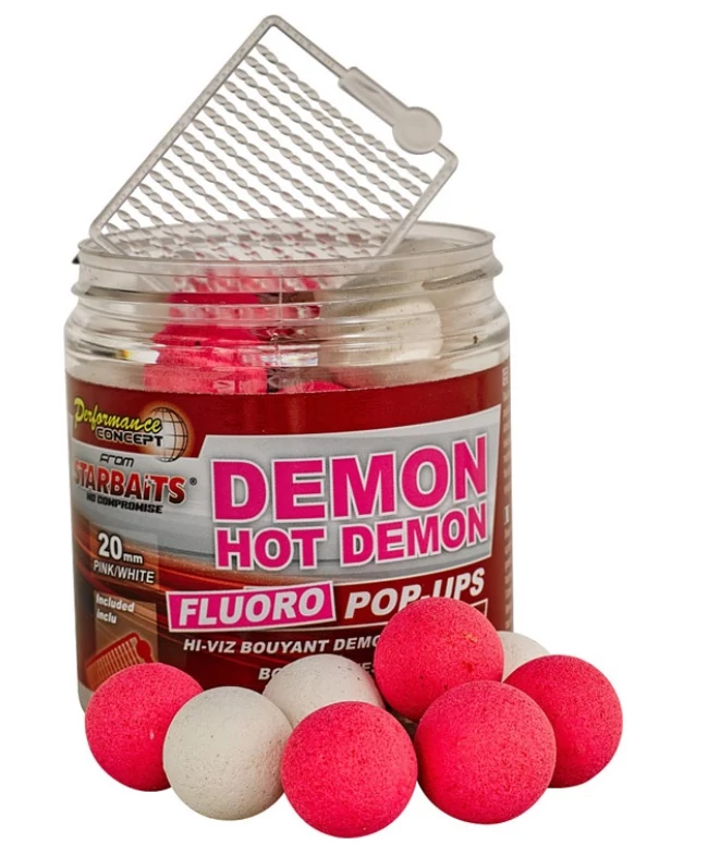 STARBAITS DEMON HOT DEMON FLUORO POP-UPS