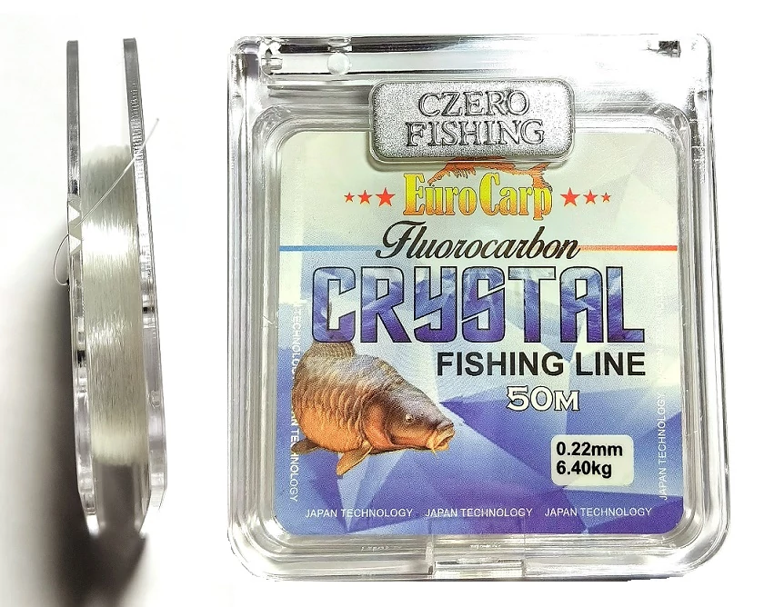 EUROCARP CRYSTAL FLUOROCARBON ZSINÓROK 50M
