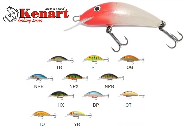 KENART FOX WOBBLEREK 4,5CM/3gr