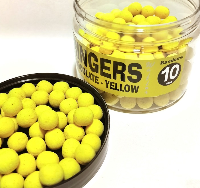 RINGERS CHOCOLATE YELLOW WAFTERS 10MM