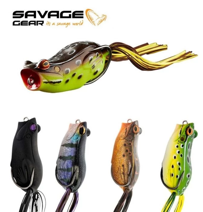 SAVAGE GEAR HOP POPPER FROG BÉKAIMITÁCIÓK 5,5CM 15G