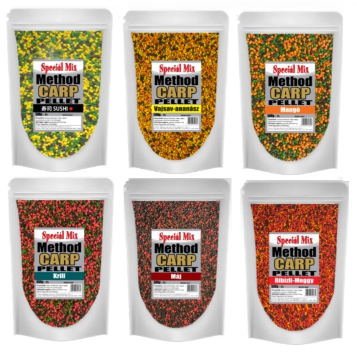 SPECIÁL MIX METHOD CARP PELLET 500G 2,5MM