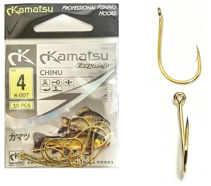 KAMATSU CHINU K-007 FÜLES ARANY HOROG 10DB/CS