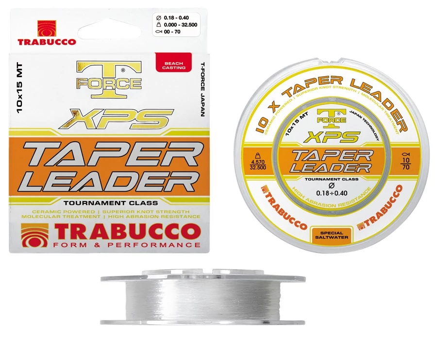TRABUCCO T-FORCE XPS TAPER LEADER 5X15M