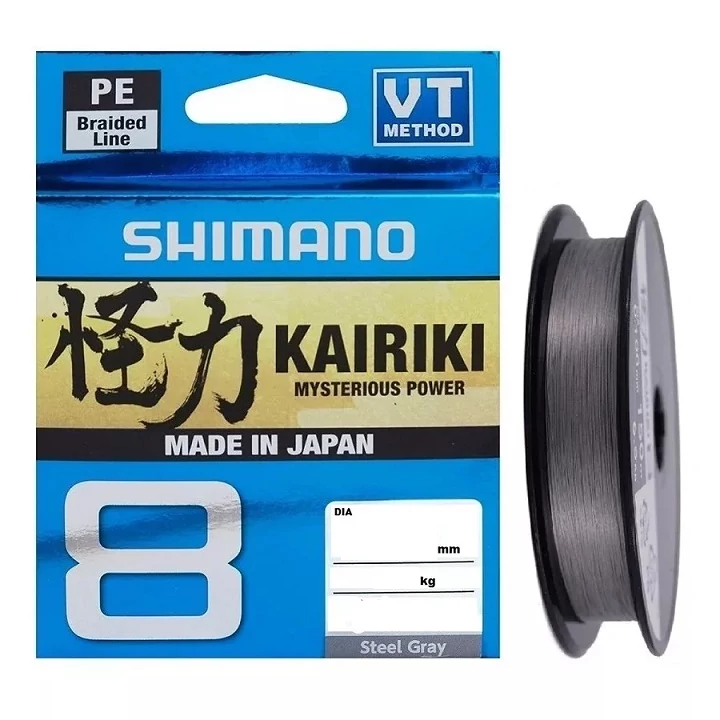 SHIMANO KAIRIKI 4 STEEL GRAY FONOTT ZSINÓR 300M