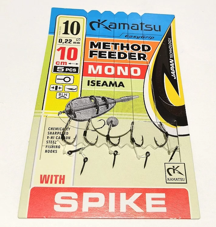 KAMATSU METHOD FEEDER MONO ISEAMA ELŐKÖTÖTT HOROG TÜSKÉVEL