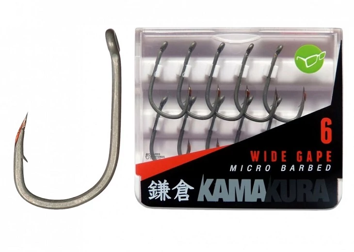 KORDA KAMAKURA WIDE GAPE MICRO BARBED HORGOK