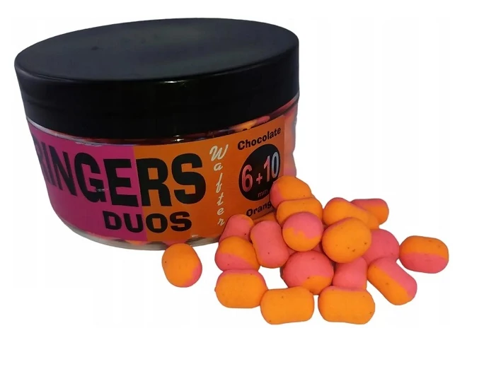 RINGERS DUOS WAFTER CHOCOLATE PINK-ORANGE - 6-10MM